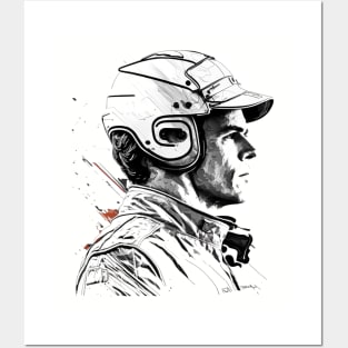 Racing Driver Art Posters and Art